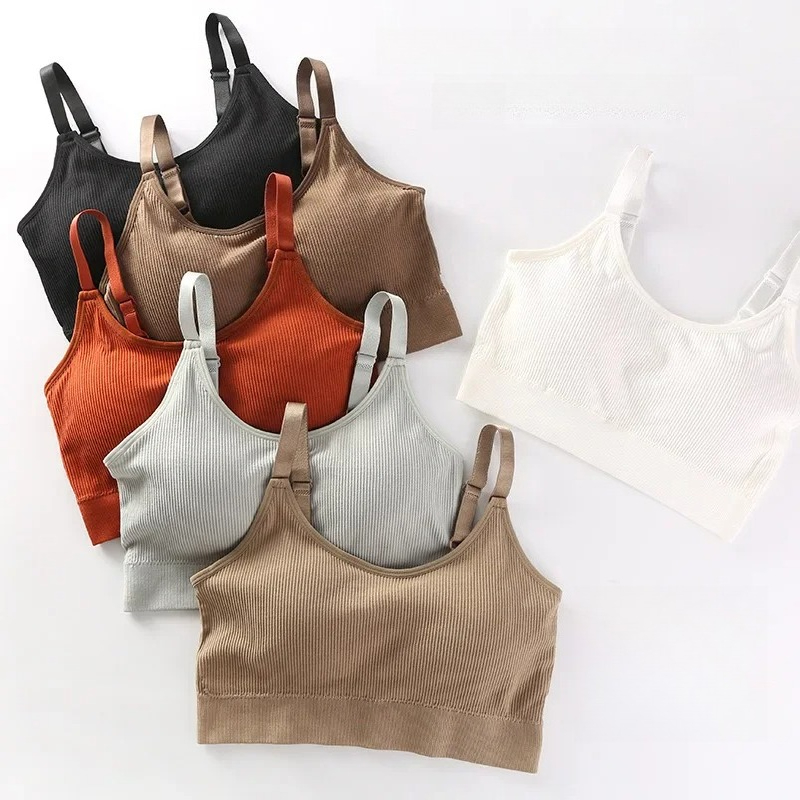 Sleep Bra Bralette - Reggiseno Sexy Senza Cuciture per Donne,