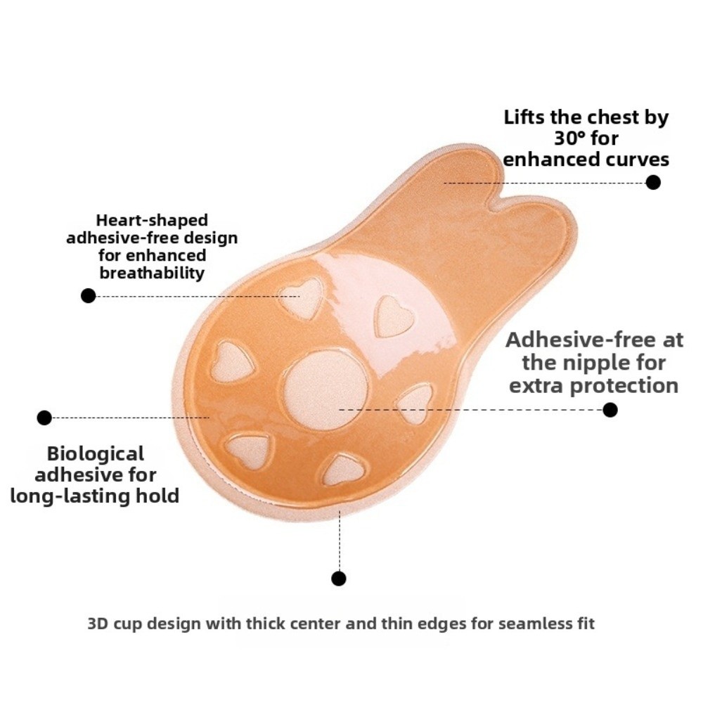 Nuovi reggiseni push-up autoad - Strapless Bra Adhesive recensione e prezzo